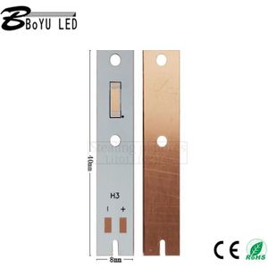 10 Stuks Led Auto Koplamp 1860-H3 Zes Radiator Koper Substraat C6
