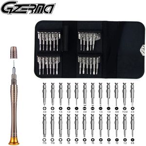 Gzerma 25 In 1 Laptop Mobiele Telefoon Reparatie Tools Kit Precisie Schroevendraaier Set Voor Apple Macbook Air Pro Ipad Reparatie demontage