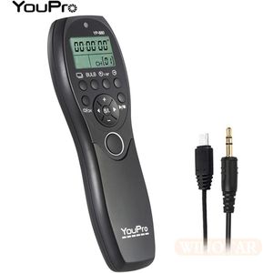 Youpro YP-880 S2 Camera Wired Ontspanknop Timer Afstandsbediening Lcd Display Voor Sony A58 NEX-3NL A7 A7R A3000 A5000 a6000