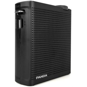 Panda Voice Versterker 2200mAh Muziekspeler Draagbare Onderwijs Megafoon met Mic Ondersteuning TF AUX USB MP3/ wma-formaat