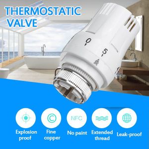 Thermostatic Radiator Valve Heating System Remote Controller Bathroom Water Pneumatic Temperature Control Valve