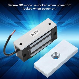 DC12V 60Kg Mini Elektromagnetische Lock Elektronische Magnetische Deurslot Power Op Slot Fechadura Eletronica Elektrische Deurslot