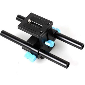 Sonovel 15 Mm Rail Rod Support System Bouwplaat Mount Voor Canon Dslr Volg Focus Rig 5D2 5D 5D3 7D