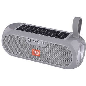 Zonne-energie Opladen Bluetooth Speaker Draagbare Kolom Draadloze Stereo Music Box Luidspreker Outdoor Waterdichte Altavoces
