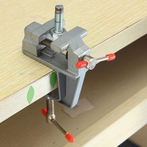 Aluminium Miniatuur Klem Op Tafel Bankschroef Mini Tool Vice Muliti-Funcational K4S1