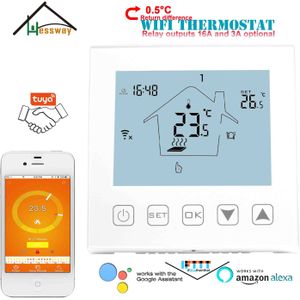 90 ~ 240VAC remote sensor WIFI thermostaat 16A warmte controle voor thermostatische verwarmingselement