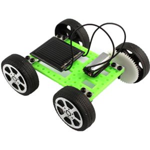 1 Set Mini Zonne-energie Speelgoed Intellectuele ontwikkeling DIY Auto Kit Kinderen Educatief Gadget Hobby Grappig Voor Kinderen t29