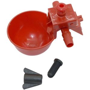 20 sets Vogel drinken fontein Water bowls Kip Cups Kaart speeksel cupsParrot Kwartel Bijenteelt