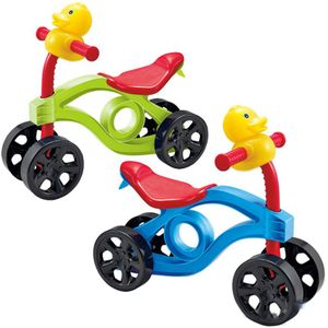 Loopstoeltje Rijden Speelgoed Draagbare Fiets Geen Voetpedaal Fiets Kinderen Vier Wiel Balance Bike Scooter Loopstoeltje