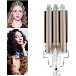 Professionele Krultang Keramische 3 Barrel Hair Curler Roller Hair Wave Styling Tools Elektrische Haar Krimpen Iron Curling Wand