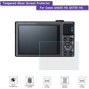 9 H Gehard Glas LCD Screen Protector Shield Real Glas Film voor Canon Powershot SX620 HS SX720 HS Camera Accessoires