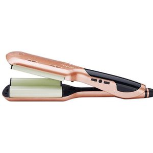 ! Professionele Golf Krultang Keramische Haar Krultang Diepe Golvend Curler Led Temperatuur Haar Drie Buis Hair Curler Roller