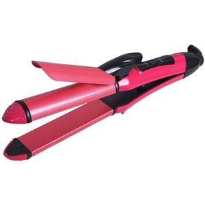 2 In 1 Hair Beauty Set Krul Straight Multifunctionele Stijltang Haar Krultang Voor Vrouwen Styling Tool Haarverzorging curler Z2