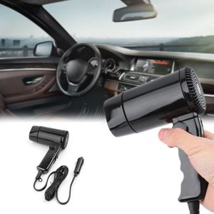Draagbare 12V Auto-Styling Föhn & Koud Vouwen Blower Venster Ontdooier