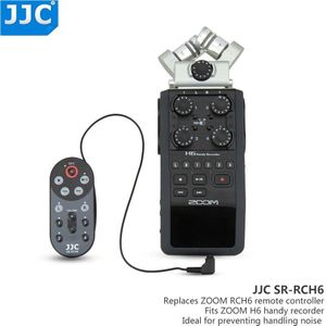 Jjc 1.5M/4.6 Voeten Kabel Bedrade Afstandsbediening Controller Commander Voor Zoom H6 Handige Draagbare Digitale Recorder Vervangt RCH-6
