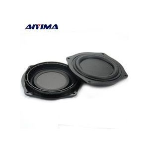 Aiyima 4 Inch Bass Radiator Speaker Trillingen Membraan Diafragma Passieve Radiator Luidspreker Woofer Plaat Subwoofer Diy 2Pcs
