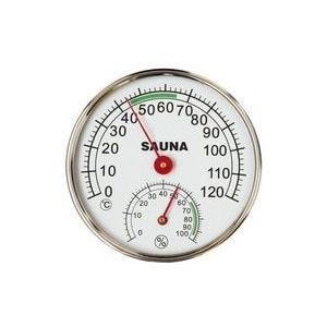 Sauna Thermometer Rvs Case Stoom Sauna Thermometer Hygrometer In De Sauna Accessoires Voor Sauna