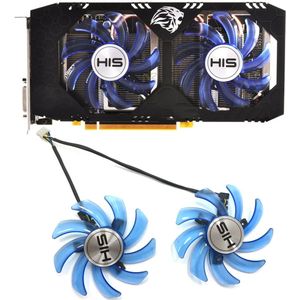 Originele 85mm FDC10U12S9-C 4PIN Voor ZIJN RX470 GPU Koeler fan voor ZIJN RX 470 Turbo 4GB RX 470 OC 4GB RX474 RX570 videokaart fan