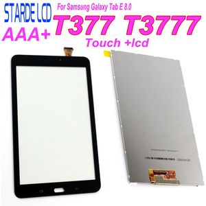 Voor Samsung Galaxy Tab E 8.0 T3777 T377 Touch Screen Sensor Digitizer Glas Panel + Lcd-scherm Panel monitor Reparatie