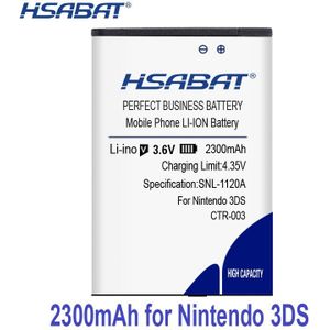 100% Originele Hsabat 2300Mah CTR-003 Ctr 003 Batterij Voor Nintendo 3DS CTR-A-AB 2DS Xl, 3DS