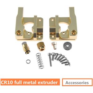 3D Printer Accessoires CR10 Champagne Gold Remote Full Metal Extruder 1.75mm Verbruiksartikelen
