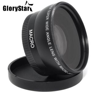 Glorystar 55 Mm 0.45x Groothoek Lens + Macro Lens Voor Sony Alpha A77 A280 A290 A380 A390 A580 A590 dslr Camera
