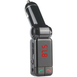 Bluetooth Fm-zender Draadloze MP3 Speler Auto Kit Dual Usb Oplader Voor Universal Telefoons B88