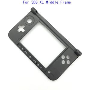 10pcs Voor Nintendo 3DS XL Matte Bodem Midden Frame Behuizing Shell Cover Case Vervanging voor 3DS LL game Console