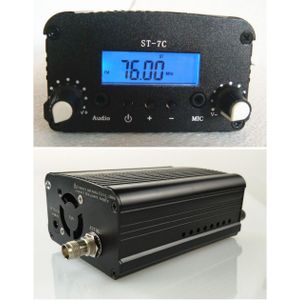 1W/7W 12V 3A ST-7C 76-108Mhz Stereo Pll Fm-zender Uitzending Radio Station