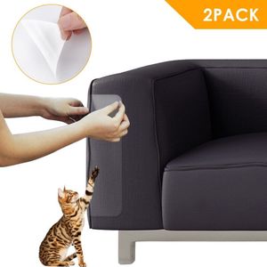 47x15 cm 2 stks/partij Couch Scratch Guard zelfklevende Meubels Sofa Claw Protector Sticker Pads Voor Leer stoelen