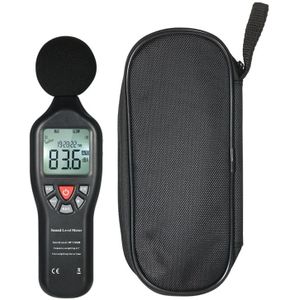 Top 30-130Db Lcd Sound Level Decibel Meter Logger Tester Lawaai Meting Tijd Display Auto Off Setup Met Data Logging Functio