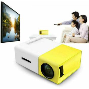 Draagbare Mini Projector YG300 3D HD LED Home Theater Cinema 1080p AV USB HDMI 4K Cinema Video Movie