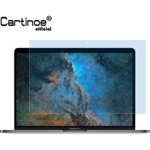 Cartinoe Laptop Screen Protector Voor Apple Macbook Pro 13 Touch Bar A1989/A1706/A1708 Anti Blauw Licht Screen guard Film (2 stuks)