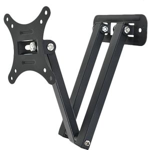 Universal 15Kg Adjustable Flat Panel Frame Tv Wall Mount Bracket Support 10 Degrees Tilt For 10-26 Inch Lcd Led Monitor