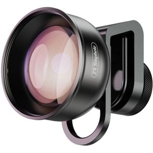 Apexel APL-HD5T Multi-layer Telefoon Telelens 2X Zoom Accessoires Universele Externe Hd Camera