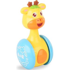 Baby Rammelaars Muziek Speelgoed Mobiles Giraffe Tumbler Peuter Speelgoed voor Kinderen Kids Cartoon Musical Bell Wandelwagen