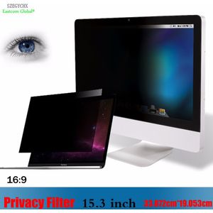 15.3 Inch 16:9 33.87Cm * 19.05Cm Laptop Privacy Filter Anti-Glare Screen Protectors Film Notebook Computer Monitor beschermende Film