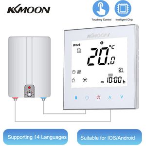 Kkmoon Mini Digitale Water/Gas Boiler Verwarming Thermostaat Met Wifi Connection & Voice Control Kamertemperatuur Controller