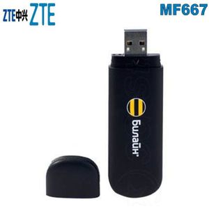 Ontgrendeld ZTE MF667 3G Dongle 21Mbps Draadloze 3G Modem WCDMA 2100/850Mhz USB MODEM Mini hotspot voor laptop PK HuaweiE3131 E369