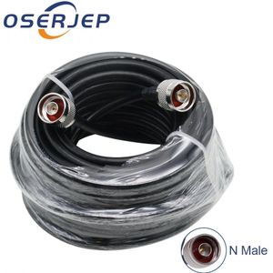 50 Ohm Coaxiale Kabel 10 Meter 50-5 Gsm Booster Repeater Kabel N-Type Antenne Kabel Voor Repeater sluit Outdoor/Indoor Antenne