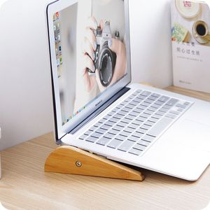 11 Tot 15.6 Inch Laptop Hout Rack Computer Verstelbare Desktop Stand Notebook Voeg Hoogte Beugel Voor Macbook Air Pro Dell lenovo