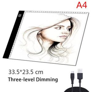 Elice Led Tekening Tablet Usb Led Light Doos Copy Board Digitale Grafische Pad Elektronische Art Grafische Schilderen Schrijven Wacom