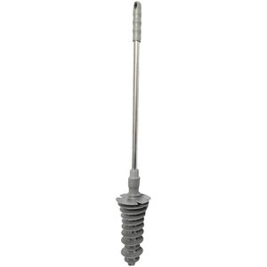 Handig Flexibele Toilet Plunger Zuiger Type Wc Klomp Remover voor Verstopte Sifon Wc Grijs