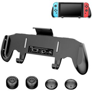 Voor Nintendo Switch Grip Handvat Stand Undefined Game Racing Steering Wheel Controller Houder 4 Keycaps 5 Game Slots Voor N-Schakelaar