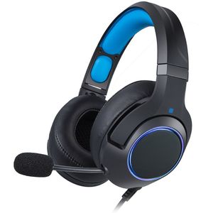 Computer Gaming Headset RGB Glowing Adjustable Size Headphone with Mic for PC Laptop DU55