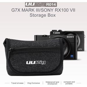 Uurig R014 Camera Tas Beschermende Draagtas Opbergtas Voor Sony RX100 Vii ZV1 Canon G7X Mark Iii Camera Accessoires