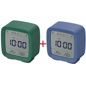 In Voorraad Xiaomi Cleargrass Bluetooth Wekker Smart Controle Temperatuur Vochtigheid Scherm Lcd Verstelbare Nachtlampje