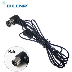 Dlenp Antennes Fm Antenne 75Ohm Unbal Voor Geluid Natuurlijke Geluid Stereo Receiver Voor Fm Radio/Hi-Fi/Dab/tv Indoor Gebruik Zwart
