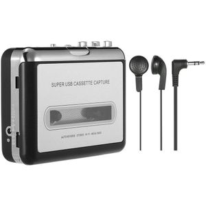 Draagbare Cassette Speler Draagbare Tape Speler Vangt Cassette Recorder Via Usb Compatibel Met Laptops En Pc Converteren Tape Cas
