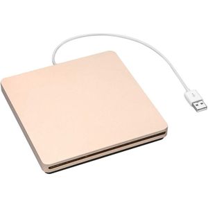 Soonhua Usb 2.0 Draagbare Externe Cd Speler Vcd CD-RW Schrijver Rewriter Cd Dvd Reader Rom Drive Voor Imac Macbook Air laptop Pc